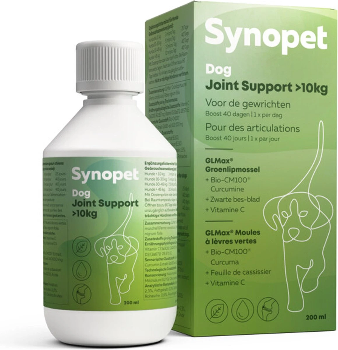 Synopet Dog Joint Support >10kg 200ml (Voorheen Synopet Cani-Syn 200ml) - Afbeelding 3