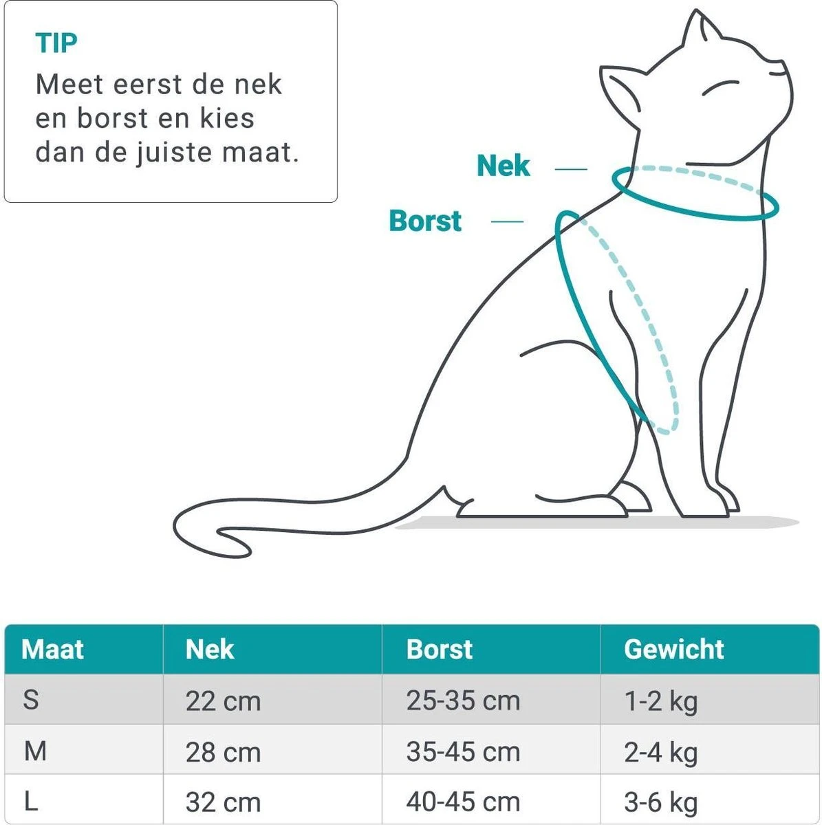 Merkloos Kattentuigje Met Looplijn | Zwart Kattenharnas | Easy Step In | Kattenriem | Kattenlijn | Kattentuig | Maat S - Afbeelding 8