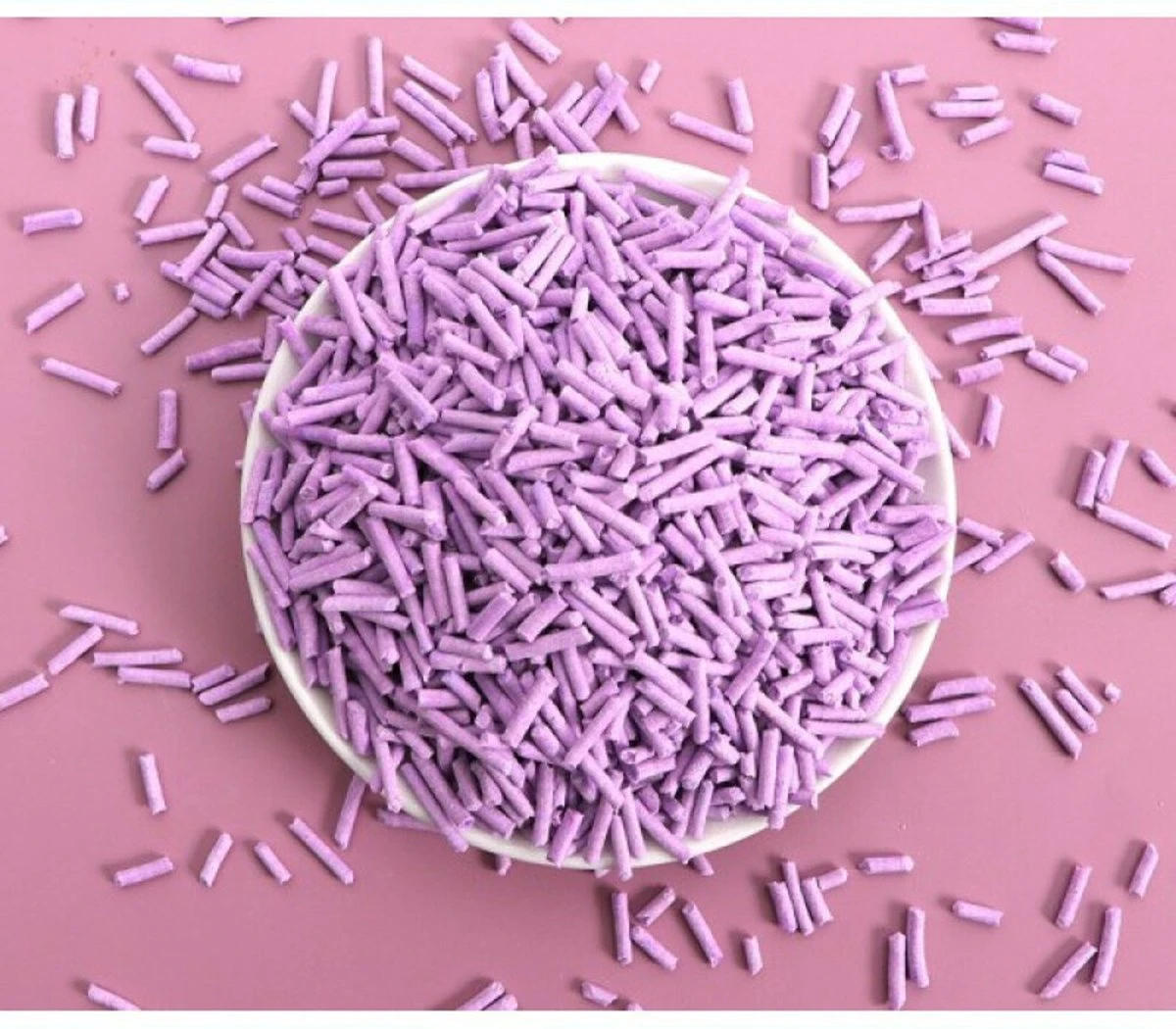 Ekoo Kattenbakvulling Friendly Tofu Lavendel 6 Liter - Afbeelding 2