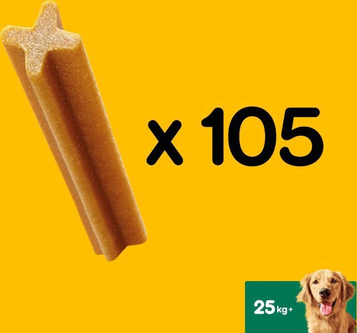 Pedigree Dentastix Kauwstaven - Gebitsverzorgende Hondensnacks - Maxi - 105 Stuks - Afbeelding 5