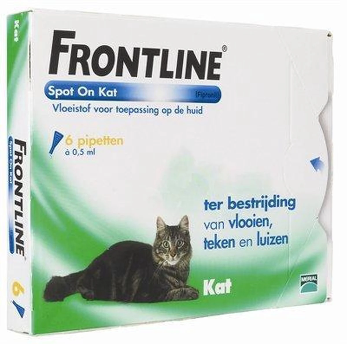 Frontline Spot-On Anti Vlooienmiddel Kat - 6 Pipetten - Afbeelding 10