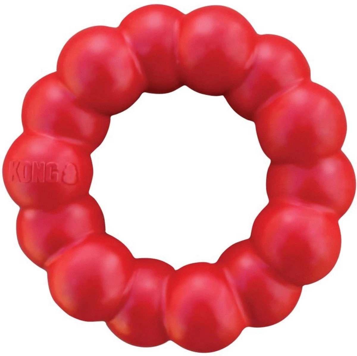 Kong Ring Rood 11x11x3 Cm - Medium/Large