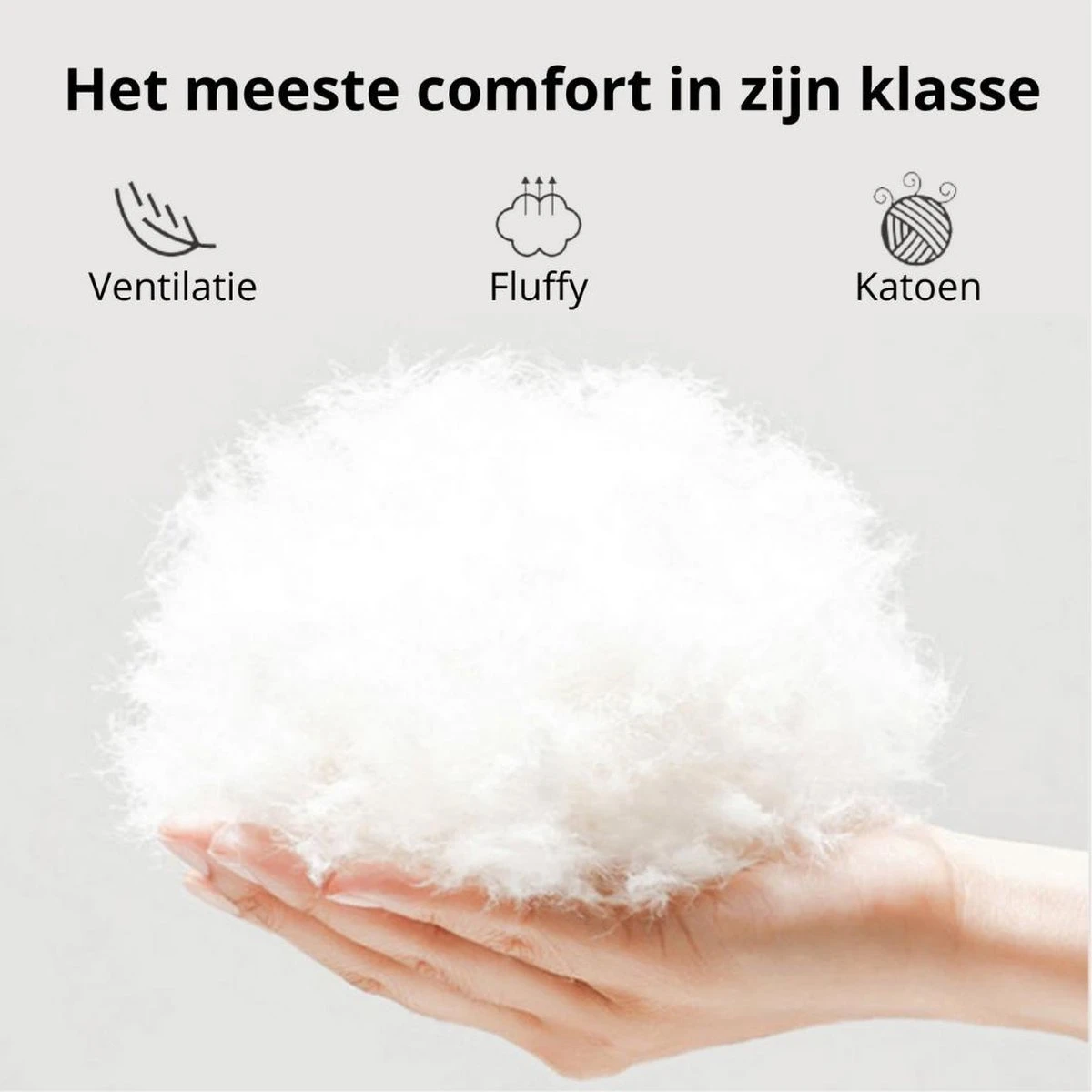 Behave Donut Hondenmand - Hondenkussen - Hondenbed - Kattenmand - Fluffy - Donut - 50cm - Beige - Afbeelding 6