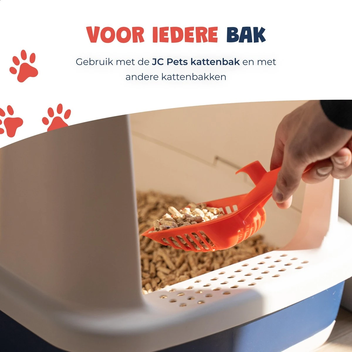 JC Pets Kattenbakvulling - 2 Zakken Houtkorrels X 16 L (32 L - 20 KG) - Afbeelding 6