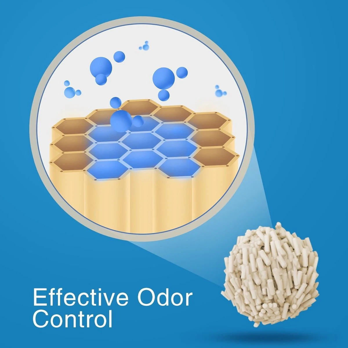 Nobleza 48REM - Tofu Kattenbakvulling - Snel Absorberend - 3.8 L - Klontvormend - 2 Kg - Afbeelding 2