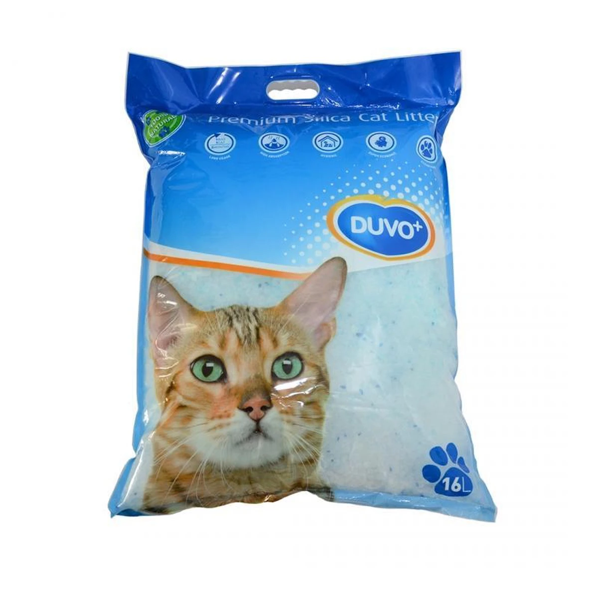 Duvo Silica Premium - Kattenbakvulling - 2 X 16L - Afbeelding 2