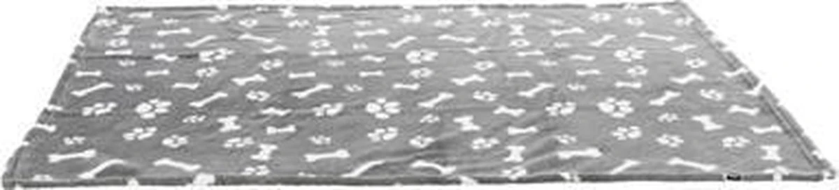 Trixie Hondendeken Kenny 75 X 50 Cm Fleece Grijs - Afbeelding 5