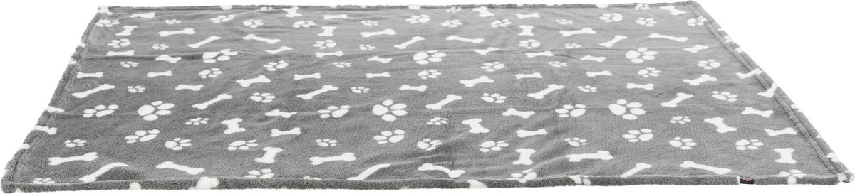 Trixie Hondendeken Kenny 75 X 50 Cm Fleece Grijs - Afbeelding 3