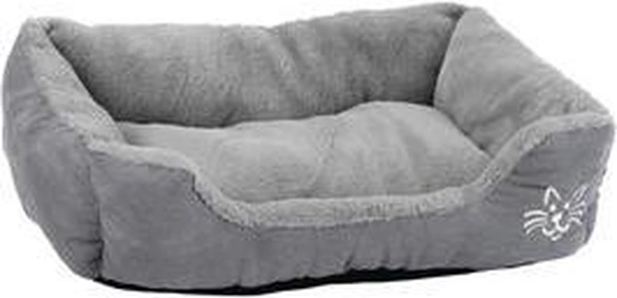 Beeztees Baboo - Kattenmand - Grijs - 48x37x18 Cm - Afbeelding 2