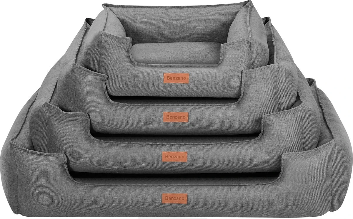 Benzano - Hondenmand - Donkergrijs - Wasbaar - 80 Cm - Afbeelding 5