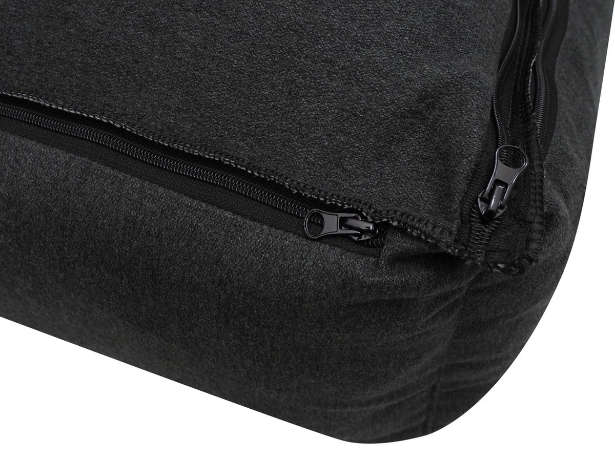 Benzano - Orthopedische Hondenmand - Wasmachine Wasbaar - Memory Foam - Donkergrijs - 100 CM - Afbeelding 6