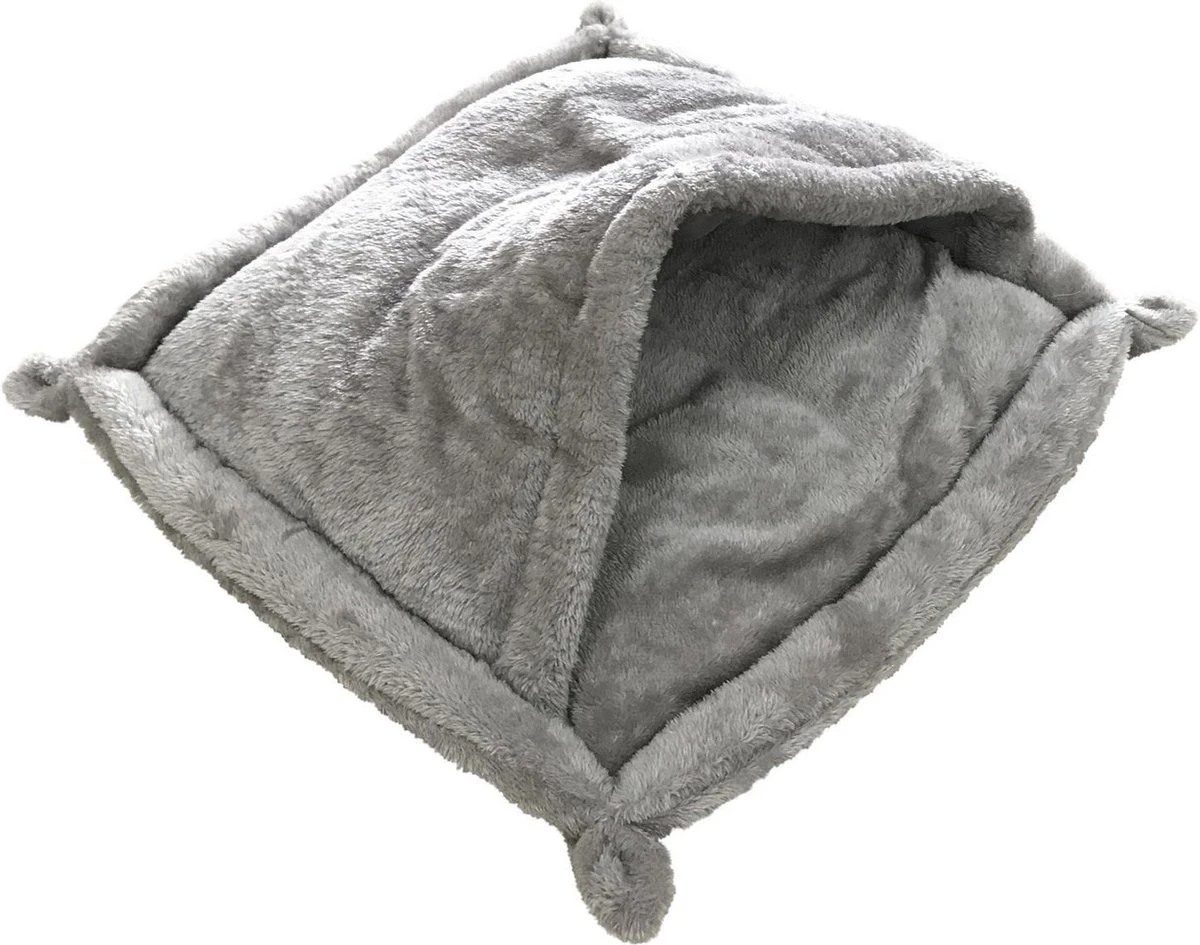 Adori Slaapzakje Modena - Kattenmand - 50x50 Cm Grijs