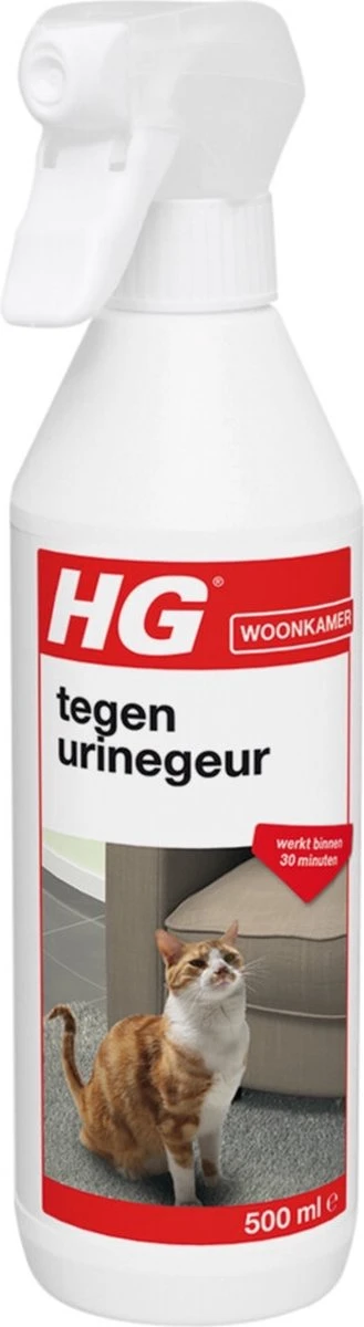 HG Tegen Urine Geur - 500 Ml - Effectief En Snel Resultaat - Neemt De Geur Definitief Weg - Afbeelding 4