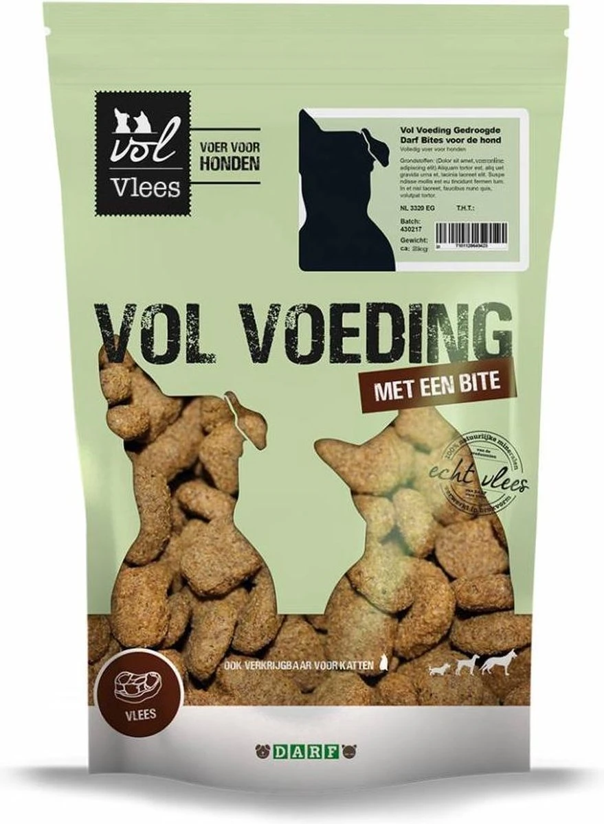Darf Vol Bites Hondenbrokken – 20kg - Afbeelding 3