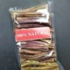 Bullepees 12-15cm 30 Stuks Van De Snackmeester 100% Natuurlijk Natural Naturel